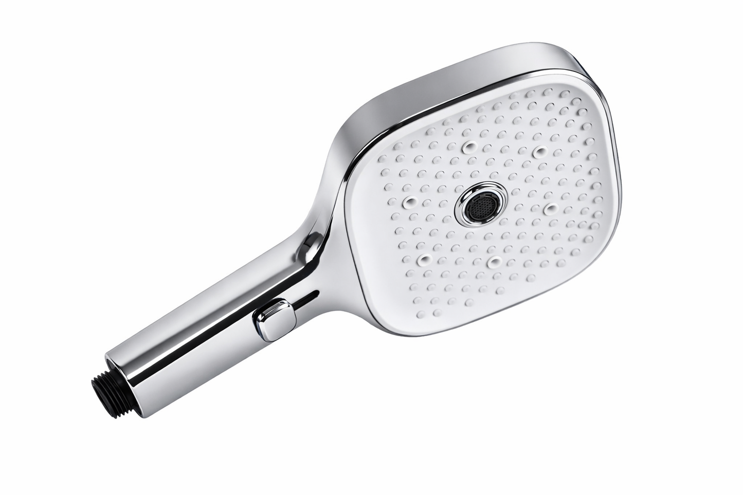 Milton Douchekop - Handdouche – 3 standen – Hoge Druk – Waterbesparend – Chroom - Handdouchekop Deluxe Series