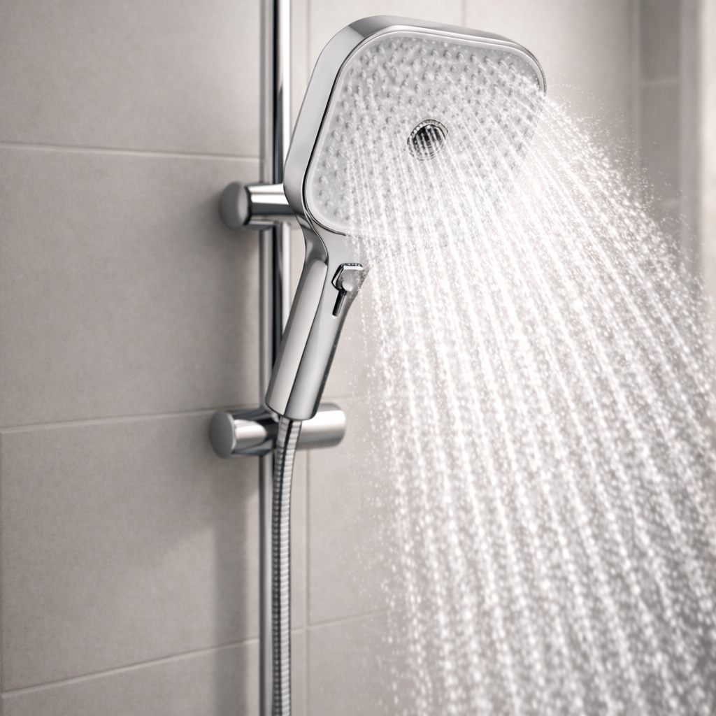 G1/2 Douchekop Universele Badkamer Douche Handdouche Waterbesparende Douchekop Handheld Koperen Potlood Hand Hogedruk Enkel 0-80℃ voor Toilet Badkamer G1/2 Douchekop Universele Badkamer Douche Handdouche Waterbesparende Douchekop Handheld Koperen Potlood Hand Hogedruk Enkel 0-80℃ voor Toilet Badkamer