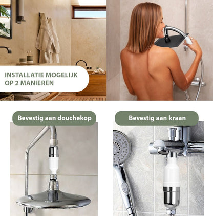 Mineraal Douchefilter - Milton Accessories